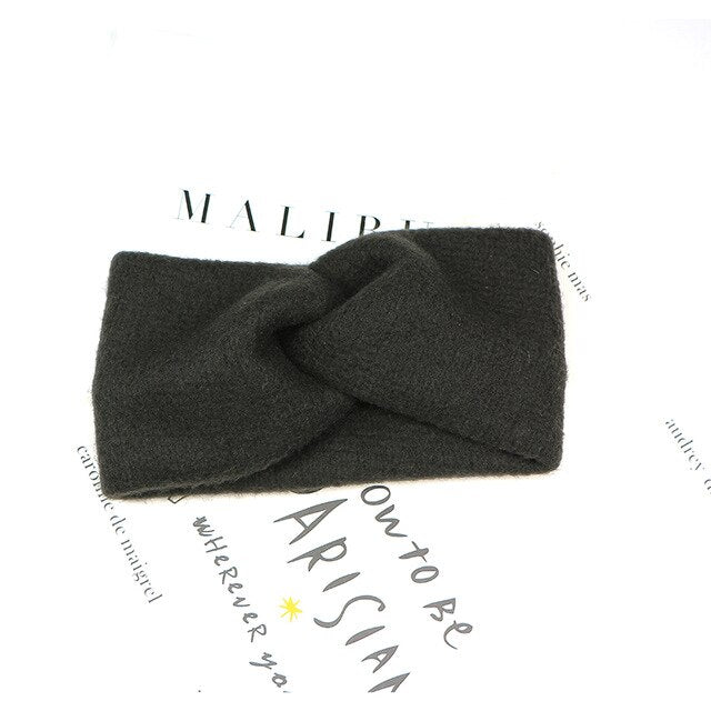 Women's Solid Color Cotton Headband
