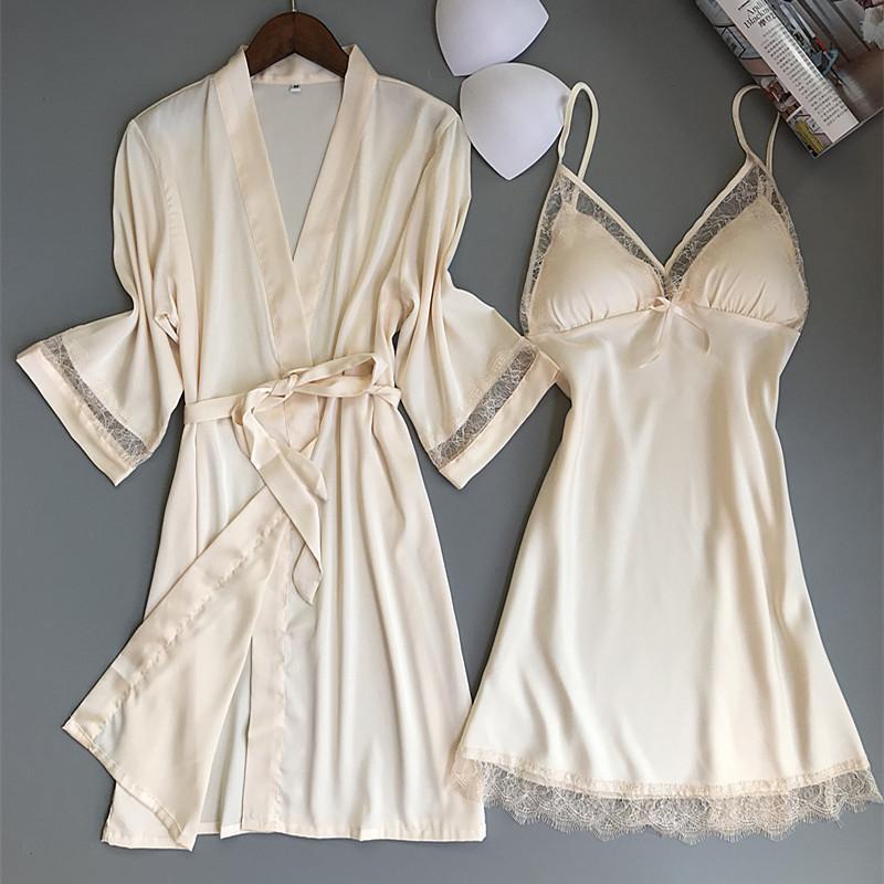 Women's Lace Nightwear Set, 2 Psc