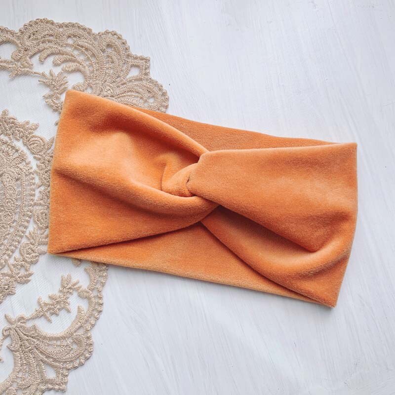 Women's Solid Color Cotton Headband