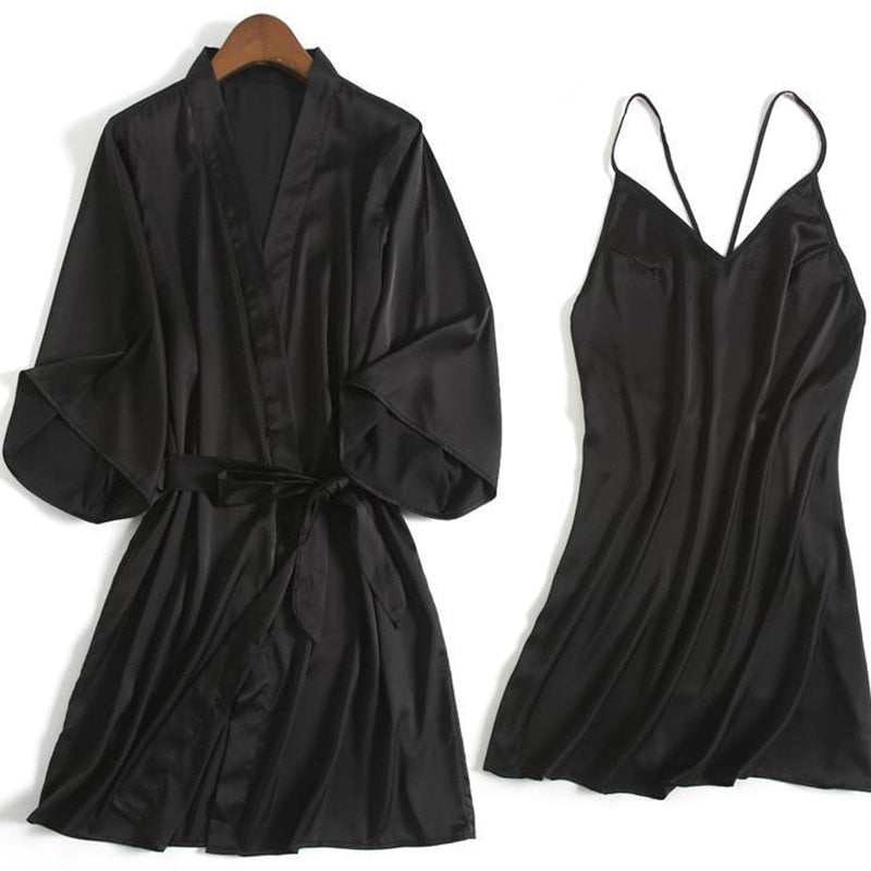 Women's Lace Nightwear Set, 2 Psc
