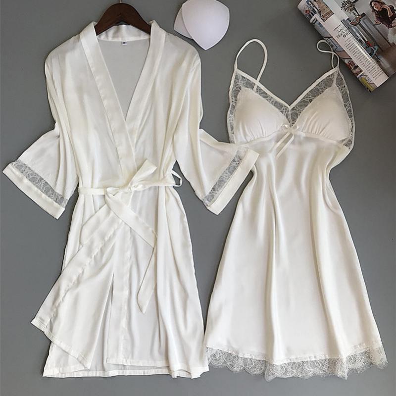 Women's Lace Nightwear Set, 2 Psc