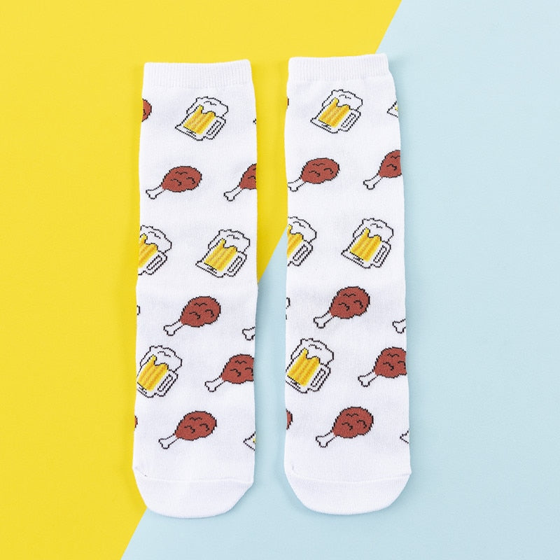 Fruits Printed Socks for Girls