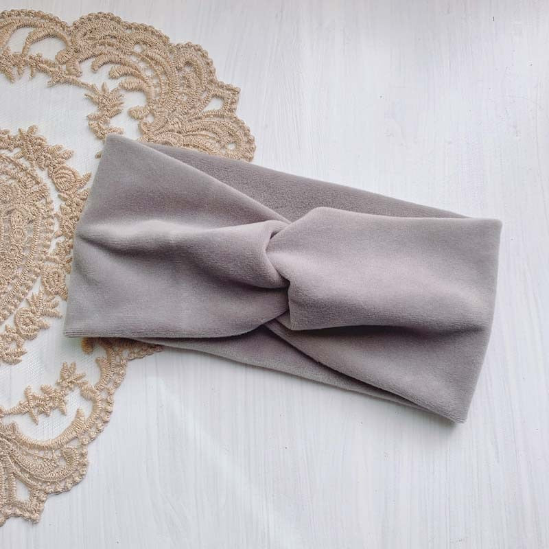 Women's Solid Color Cotton Headband