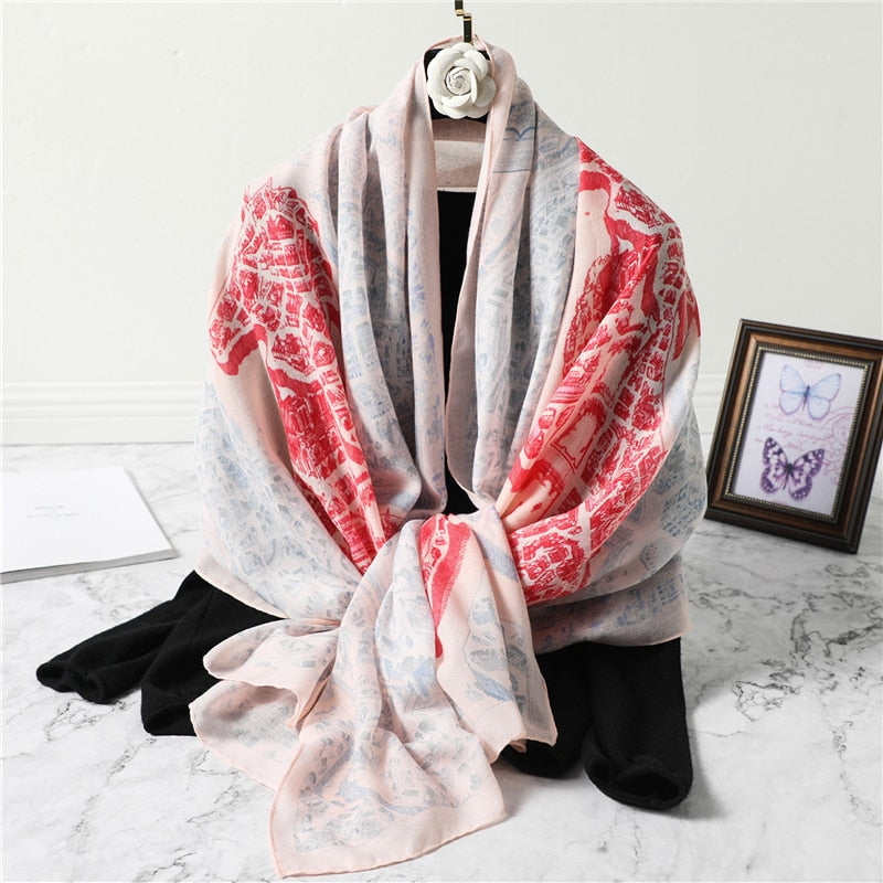 Women's Warm Winter Scarf