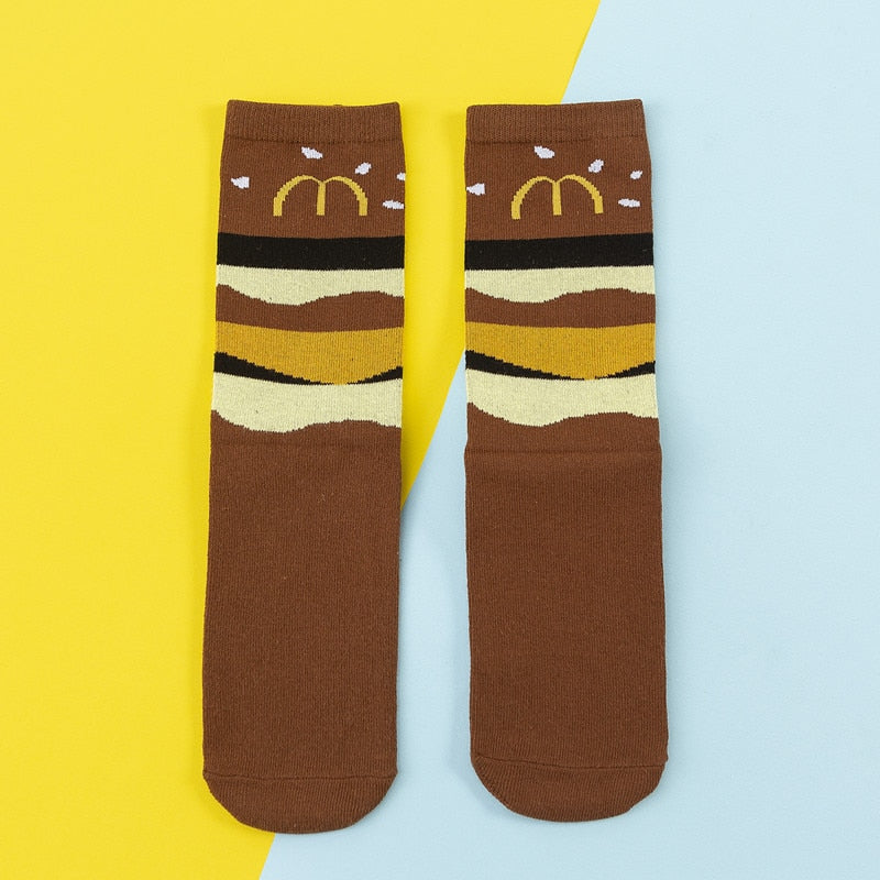 Fruits Printed Socks for Girls