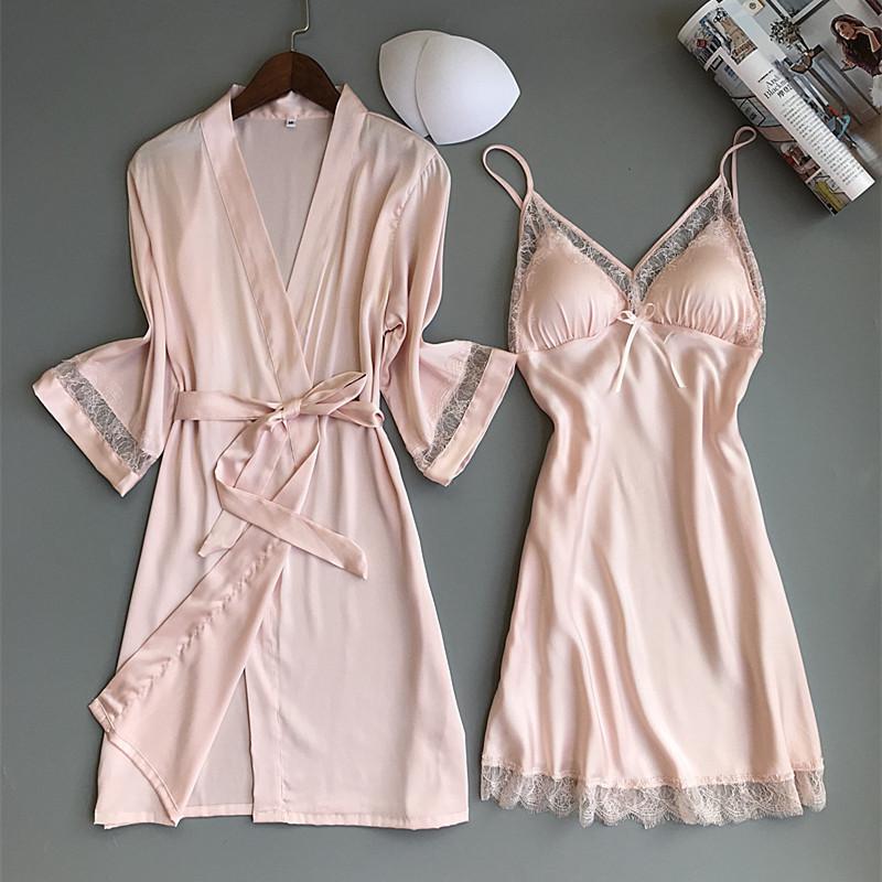 Women's Lace Nightwear Set, 2 Psc