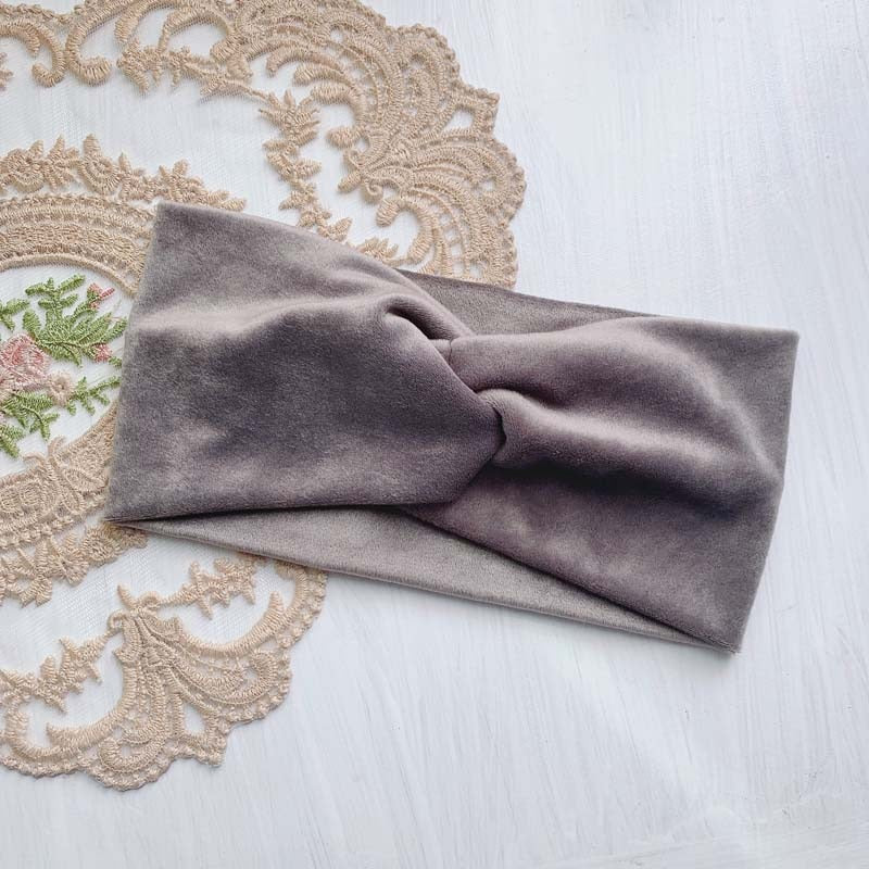 Women's Solid Color Cotton Headband