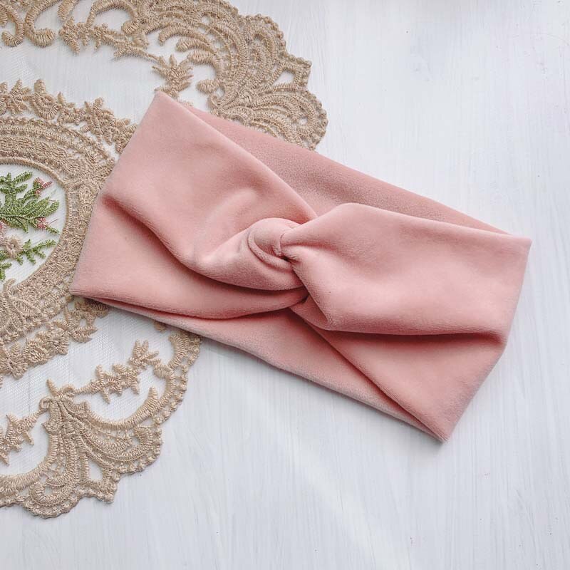 Women's Solid Color Cotton Headband