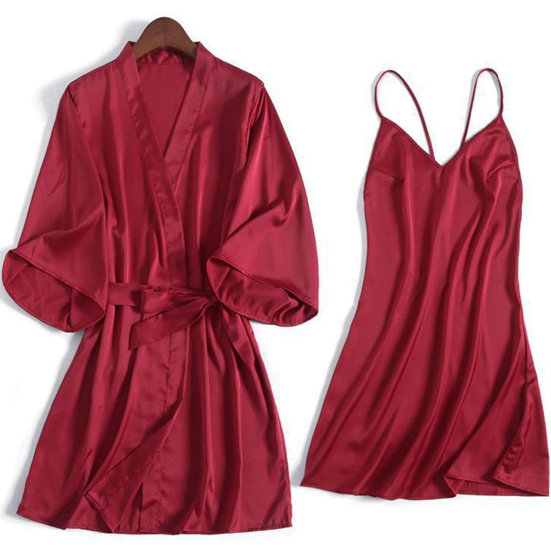 Women's Lace Nightwear Set, 2 Psc