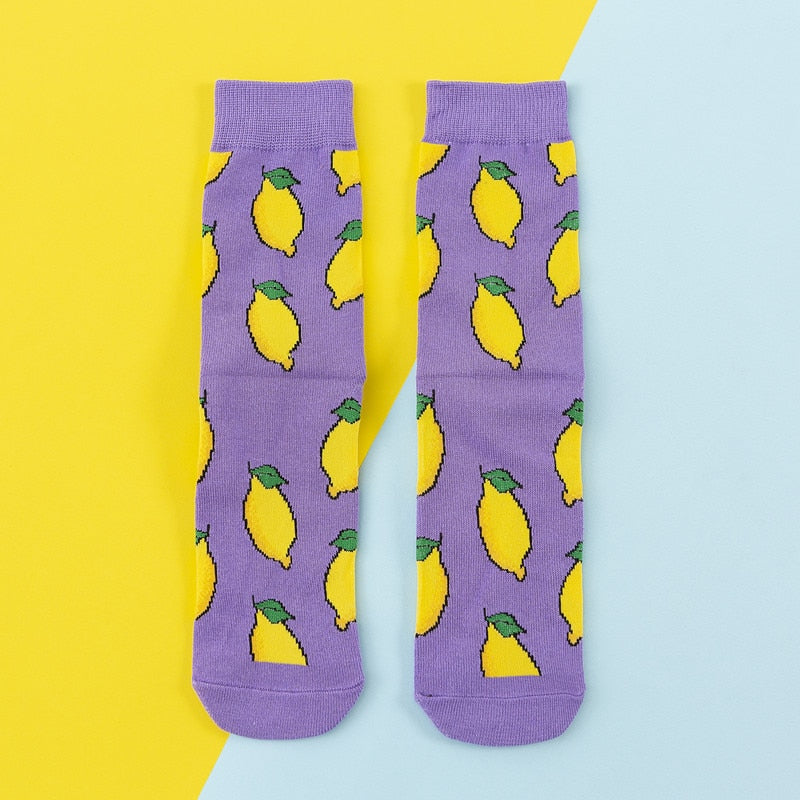 Fruits Printed Socks for Girls