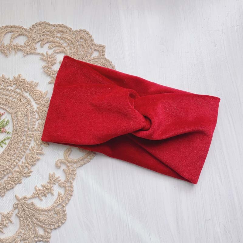 Women's Solid Color Cotton Headband