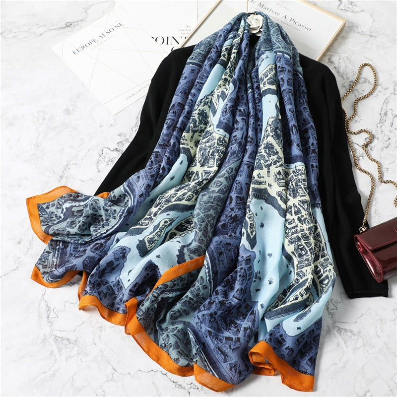 Women's Warm Winter Scarf