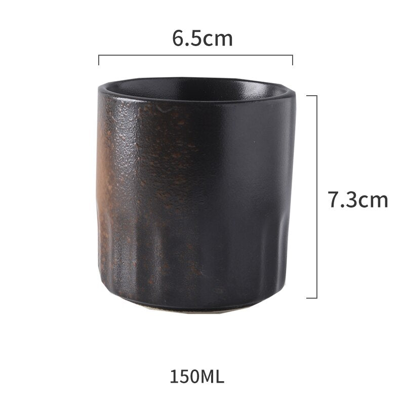Japanese Style Hand-Painted Ceramic Cup