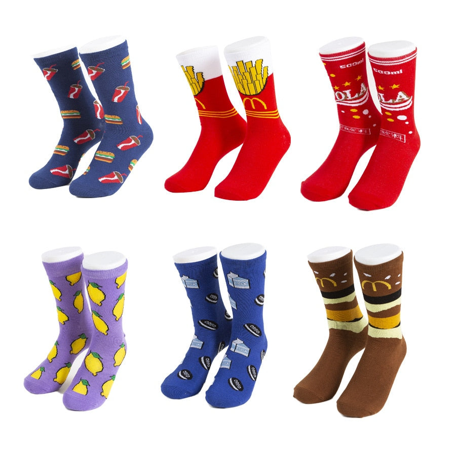 Fruits Printed Socks for Girls