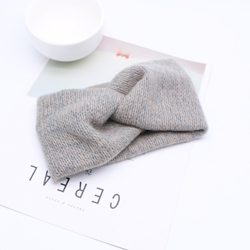 Women's Solid Color Cotton Headband