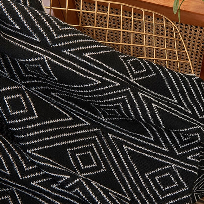 Geometric Nordic Warm Throw Blanket