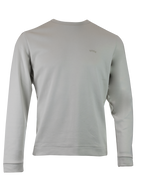 Elegantes beigefarbenes Baumwoll-Sweatshirt von Hugo Boss