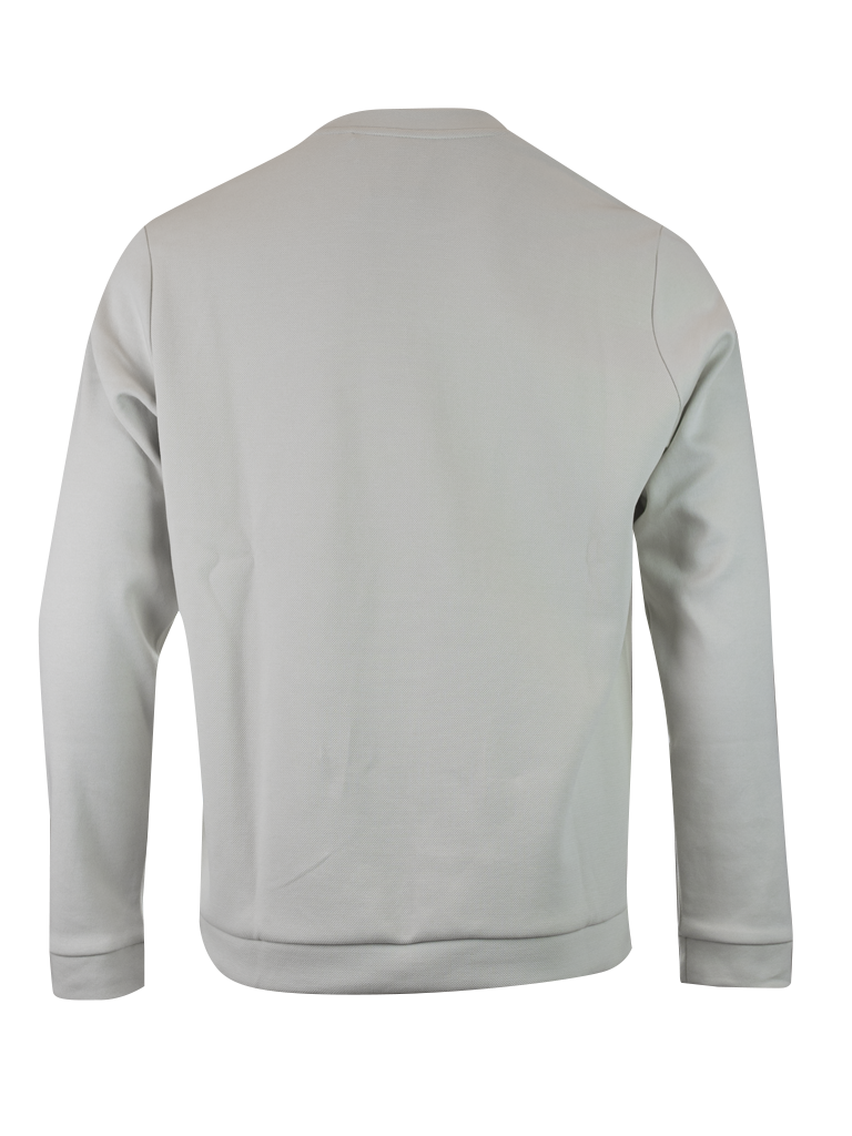 Elegantes beigefarbenes Baumwoll-Sweatshirt von Hugo Boss