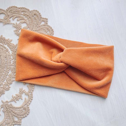 Women's Solid Color Cotton Headband
