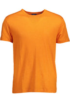 T-shirt para homem Gant Orange Linen
