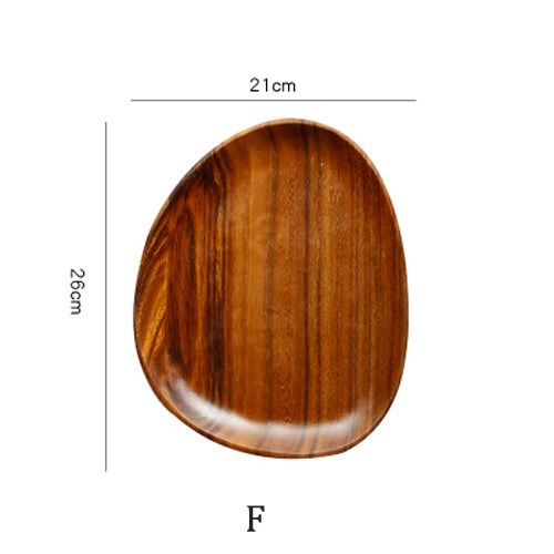 Laconic Design Wooden Plate