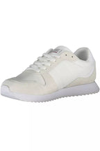 Tommy Hilfiger Eco-Conscious White Sneakers With Logo Accent