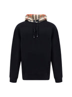 Burberry Elegant Oversize Black Samuel Hoodie