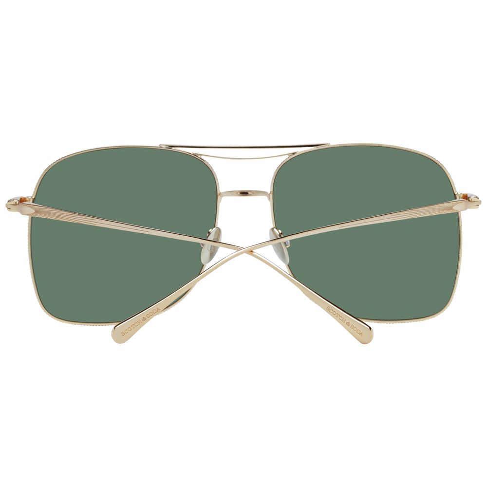 Scotch & Soda Gold Women Sunglass