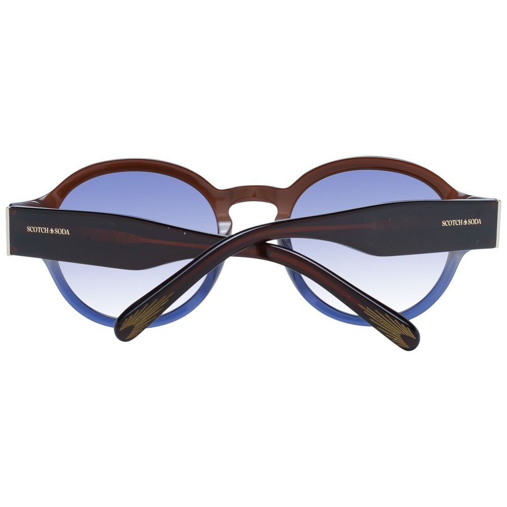 Scotch & Soda Brown Men Sunglass