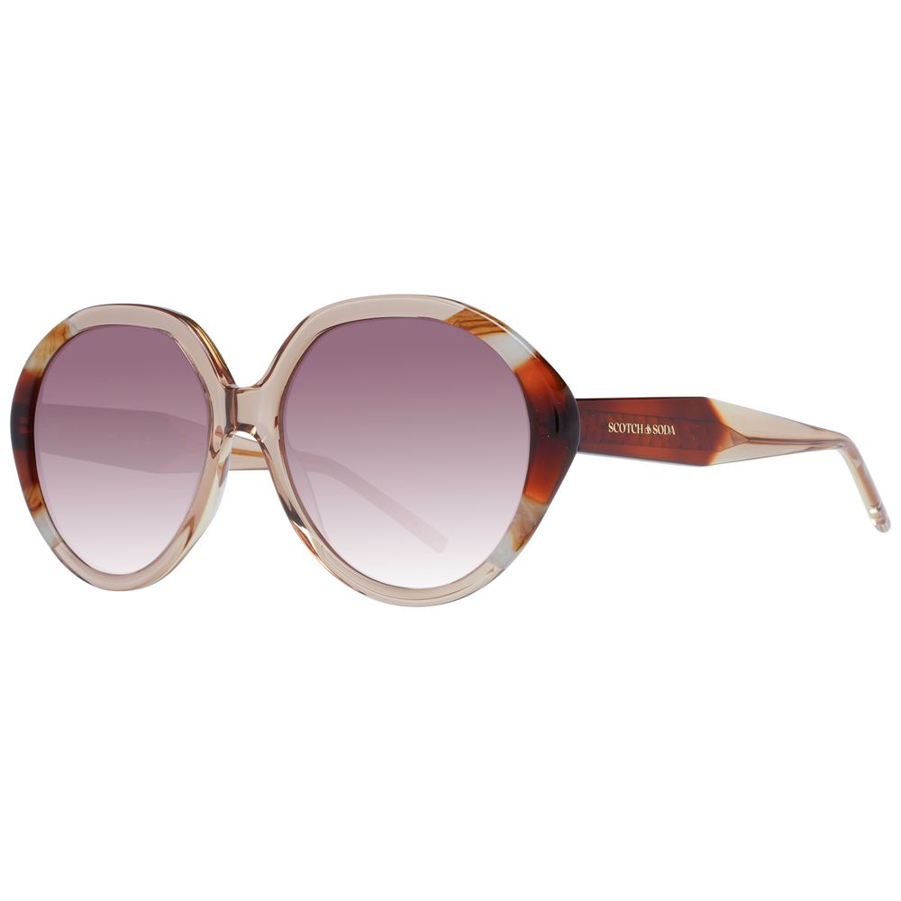 Scotch & Soda Brown Women Sunglass