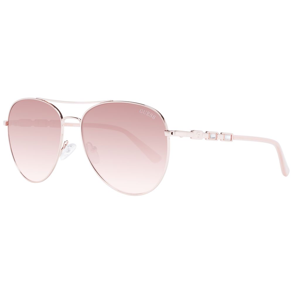 Guess Rose Gold Women Sunglass