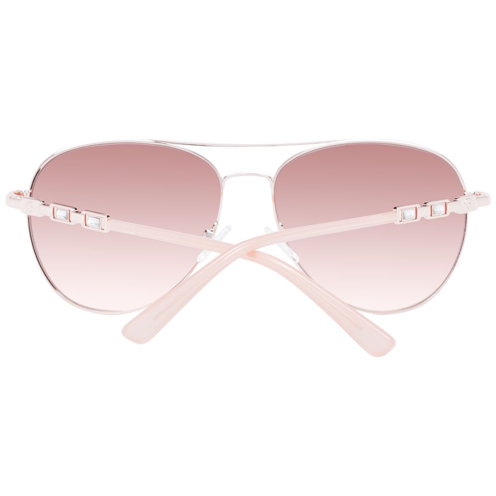 Guess Rose Gold Women Sunglass