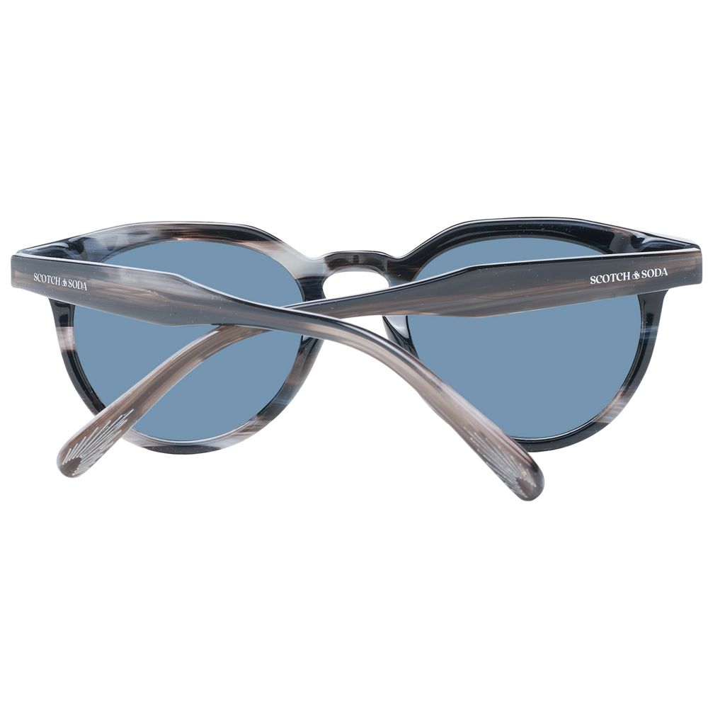 Scotch & Soda Black Men Sunglass