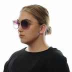 Police Burgundy Women Sunglass