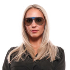 Police Blue Women Sunglass