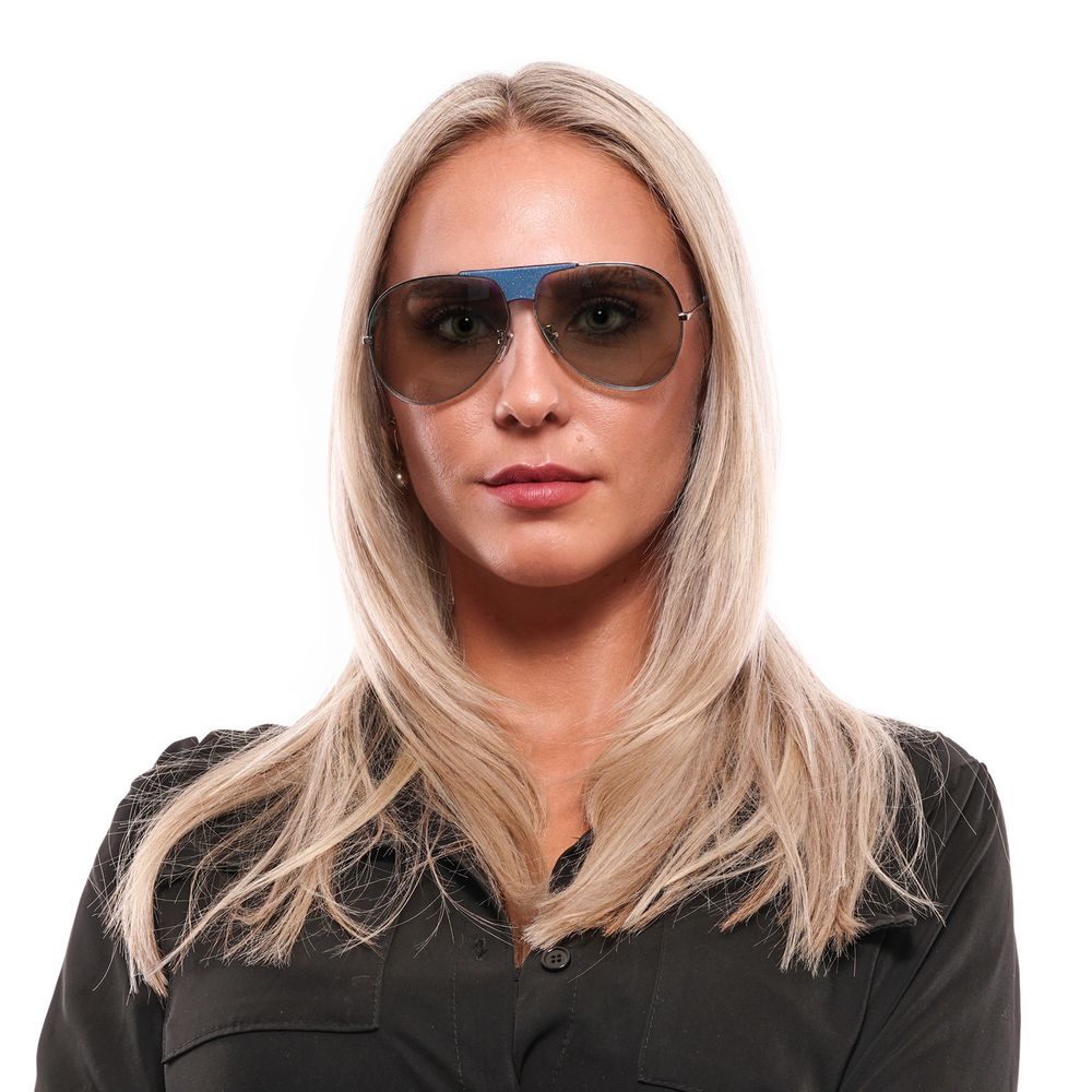 Police Blue Women Sunglass
