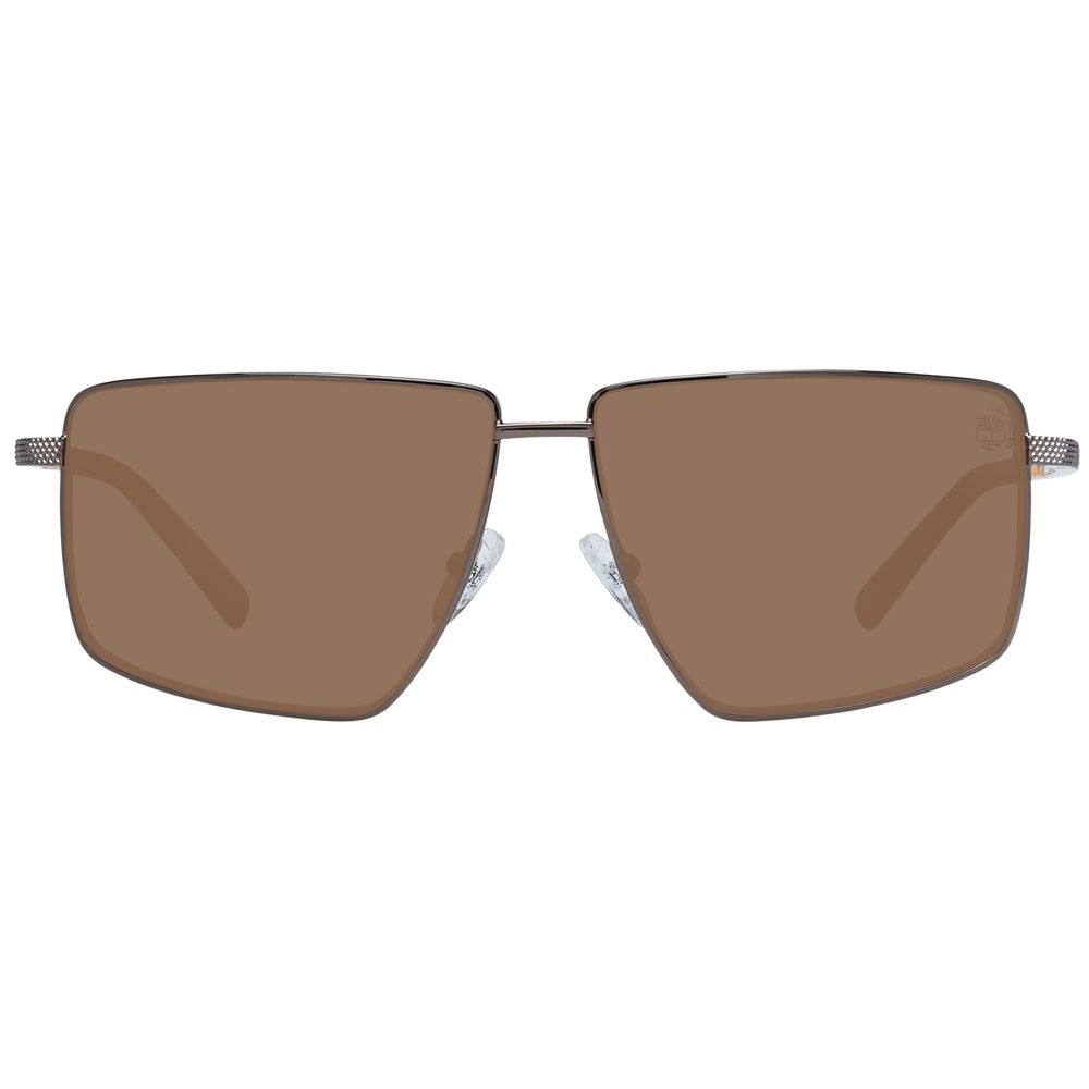 Timberland Brown Metal Sunglasses