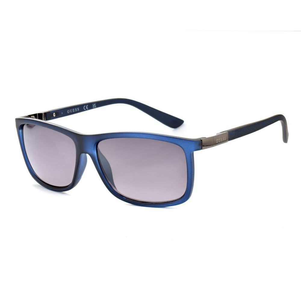 Guess Sonnenbrille aus blauem Harz