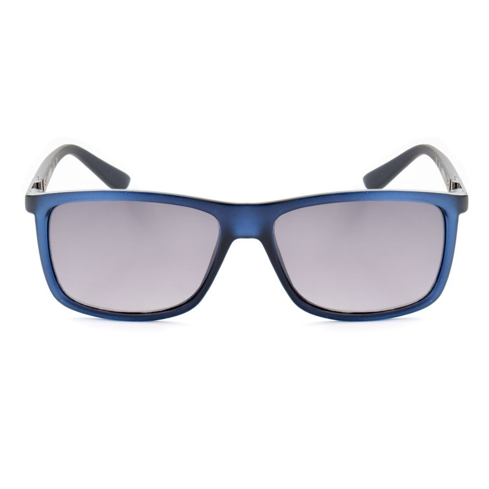 Guess Sonnenbrille aus blauem Harz
