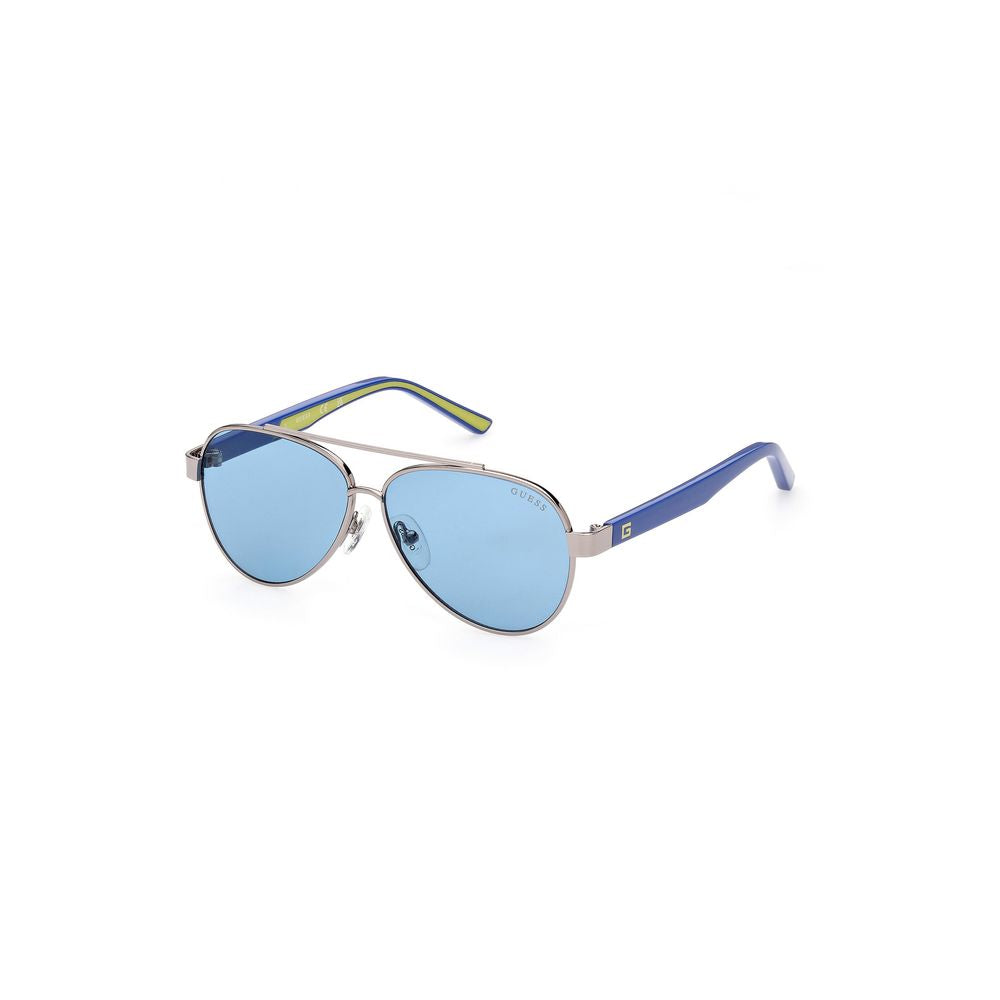 Guess Sonnenbrille aus grauem Metall