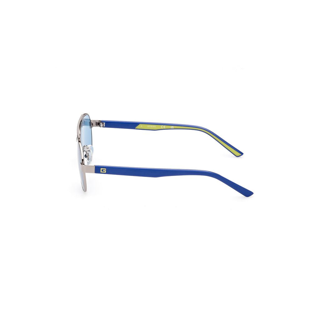 Guess Sonnenbrille aus grauem Metall