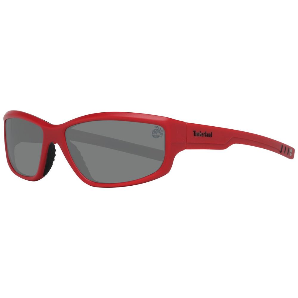 Timberland rote Kunststoff-Sonnenbrille