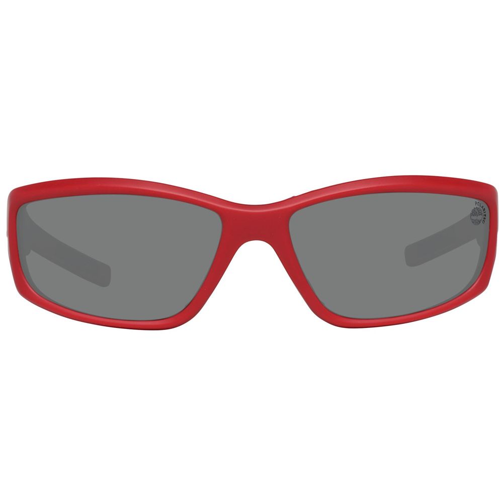 Timberland rote Kunststoff-Sonnenbrille