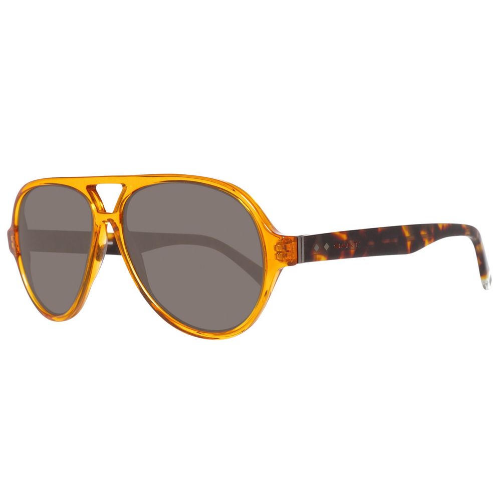 Gant Sonnenbrille aus orangefarbenem Acetat