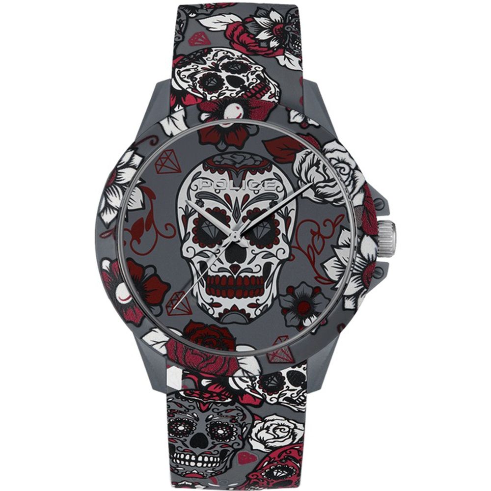 Police Gray Synthetic Watch