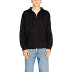 Armani Exchange Black Cotton Hoody