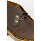 Bota de pele castanha da Clarks