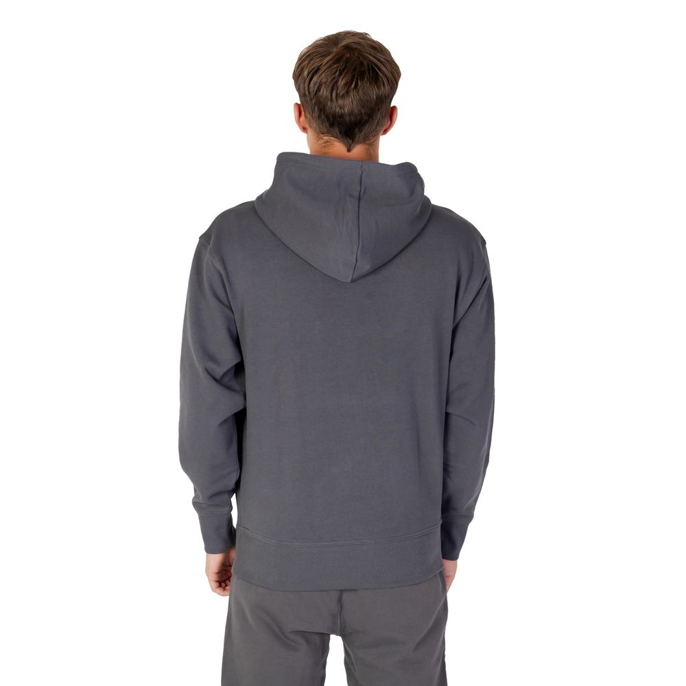 Hugo Boss grauer Baumwollhoodie