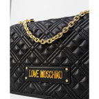 Bolsa Love Moschino preta em polietileno