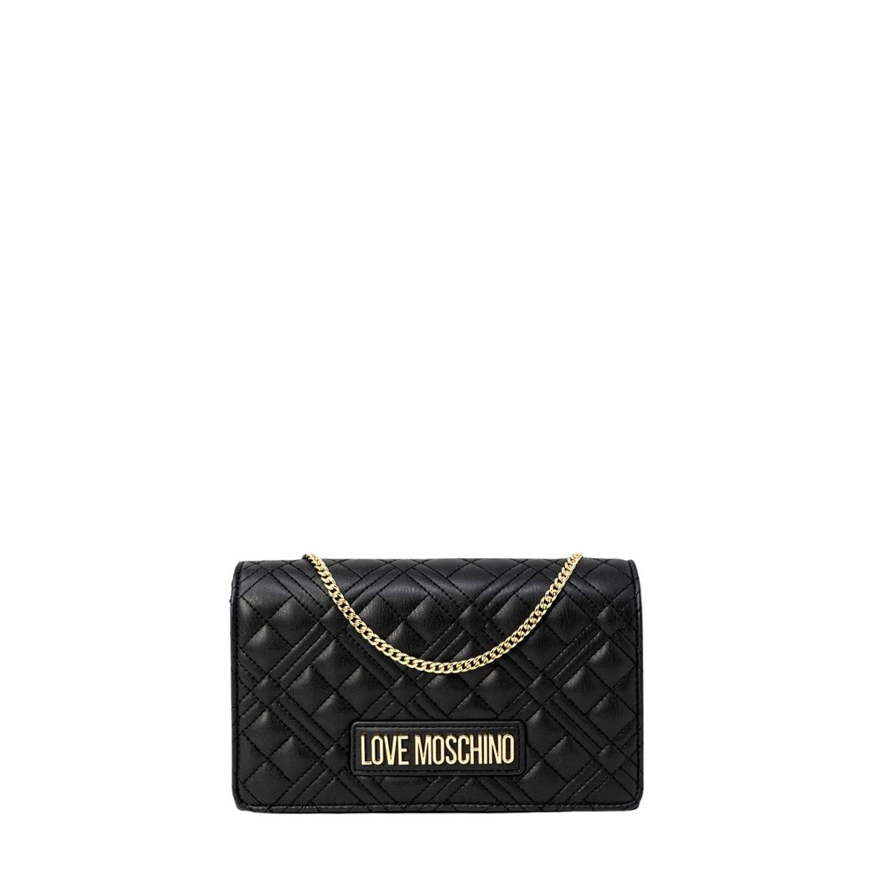 Bolsa Love Moschino preta em polietileno